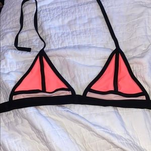 Cute triangle bikini top